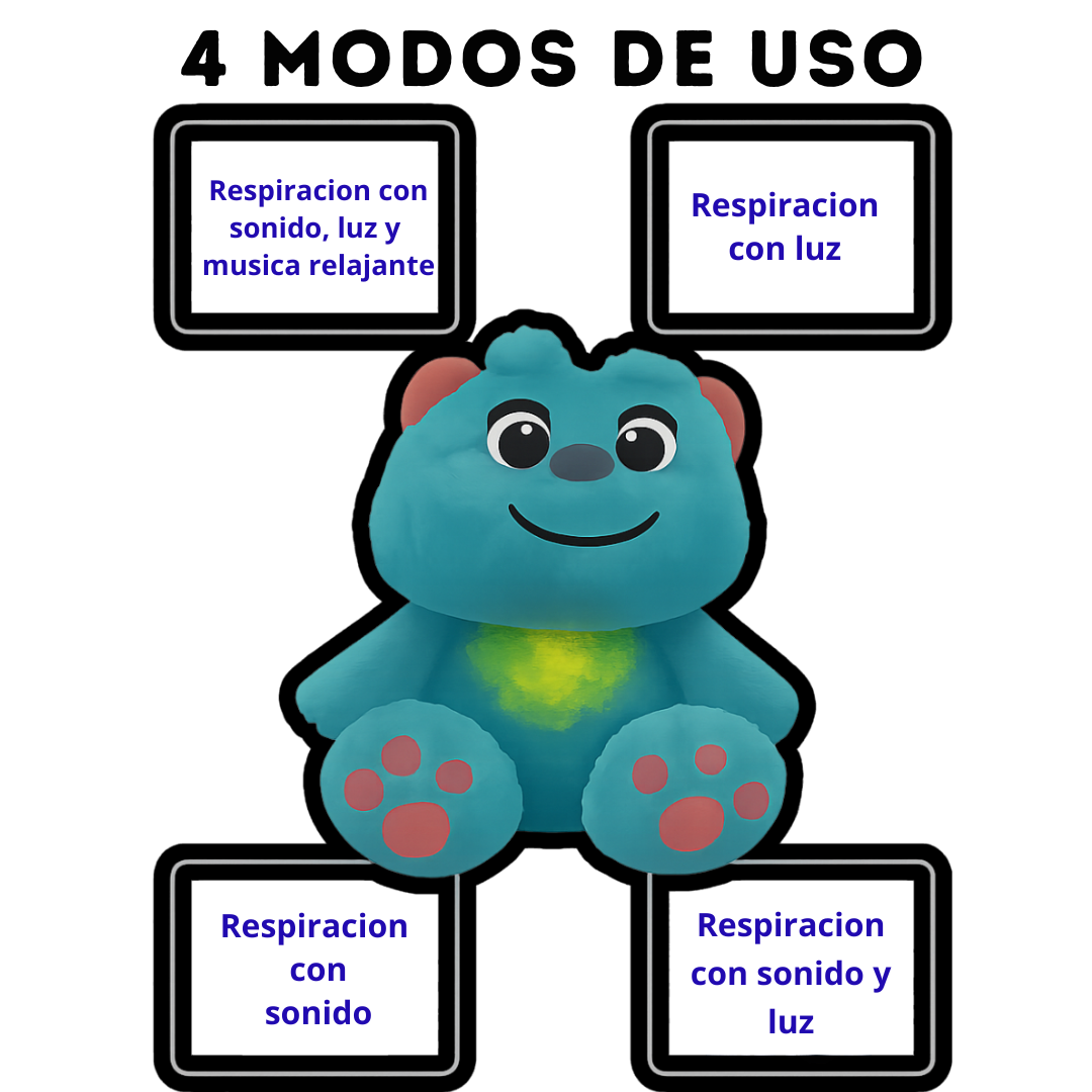 SleepBuddy™: Peluche que Respira Anti Ansiedad